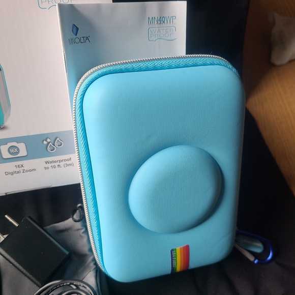 Minolta 48 MP Dual Screen Waterproof Digital Camera MN40WP - Picture 8 of 13